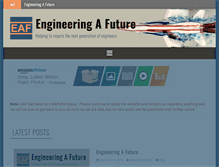Tablet Screenshot of engineeringafuture.com